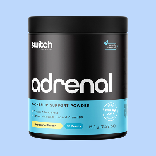 Switch Nutrition Adrenal Magnesium Support Powder Lemonade 150g