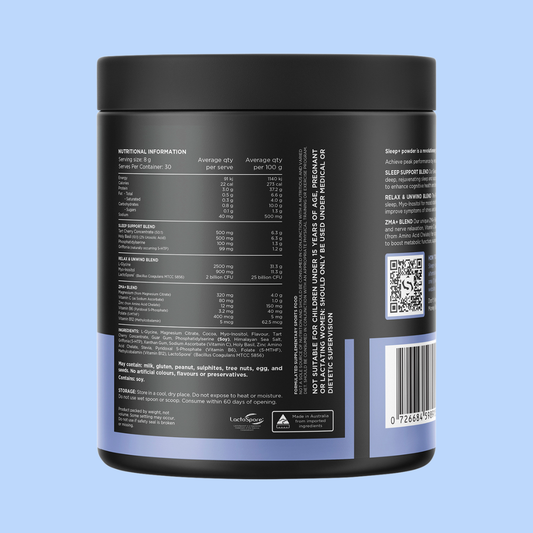 Switch Nutrition Sleep+ Magnesium Chocolate 240g