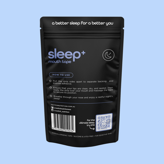 Switch Nutrition Sleep+ Mouth Tape 30pk