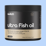 Switch Nutrition Ultra Fish Oil High Strength Norwegian Omega 3 120 Caps