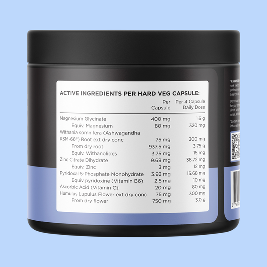 Switch Nutrition Sleep+ Magnesium 120 Caps