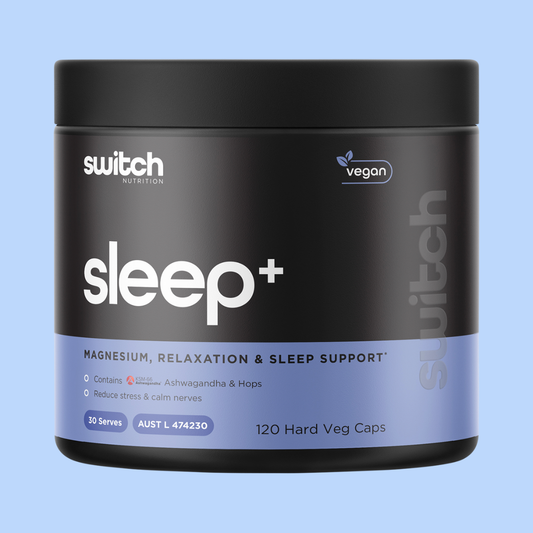 Switch Nutrition Sleep+ Magnesium 120 Caps