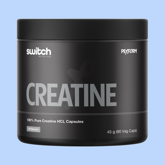 Switch Nutrition Creatine 100% Pure HCL 90 Caps