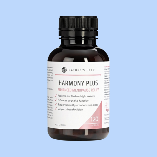 Nature's Help Harmony Plus Enhanced Menopause Relief 120 Caps