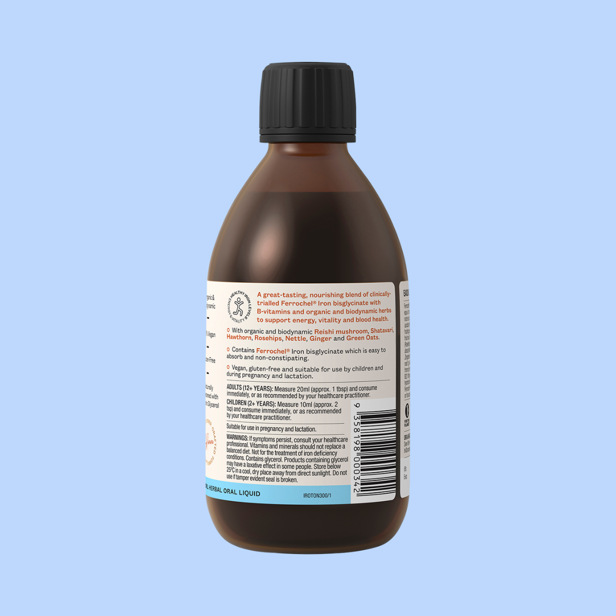 Ora Health Iron-Rich Tonic+ Herbal Oral Liquid 300ml