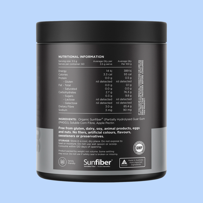Switch Nutrition Fibre+ Unflavoured 210g