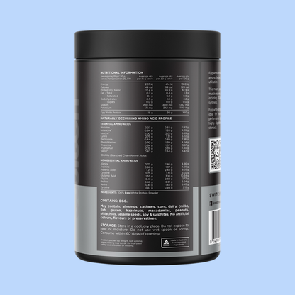 Switch Nutrition Egg White Protein Powder Unflavoured 300g