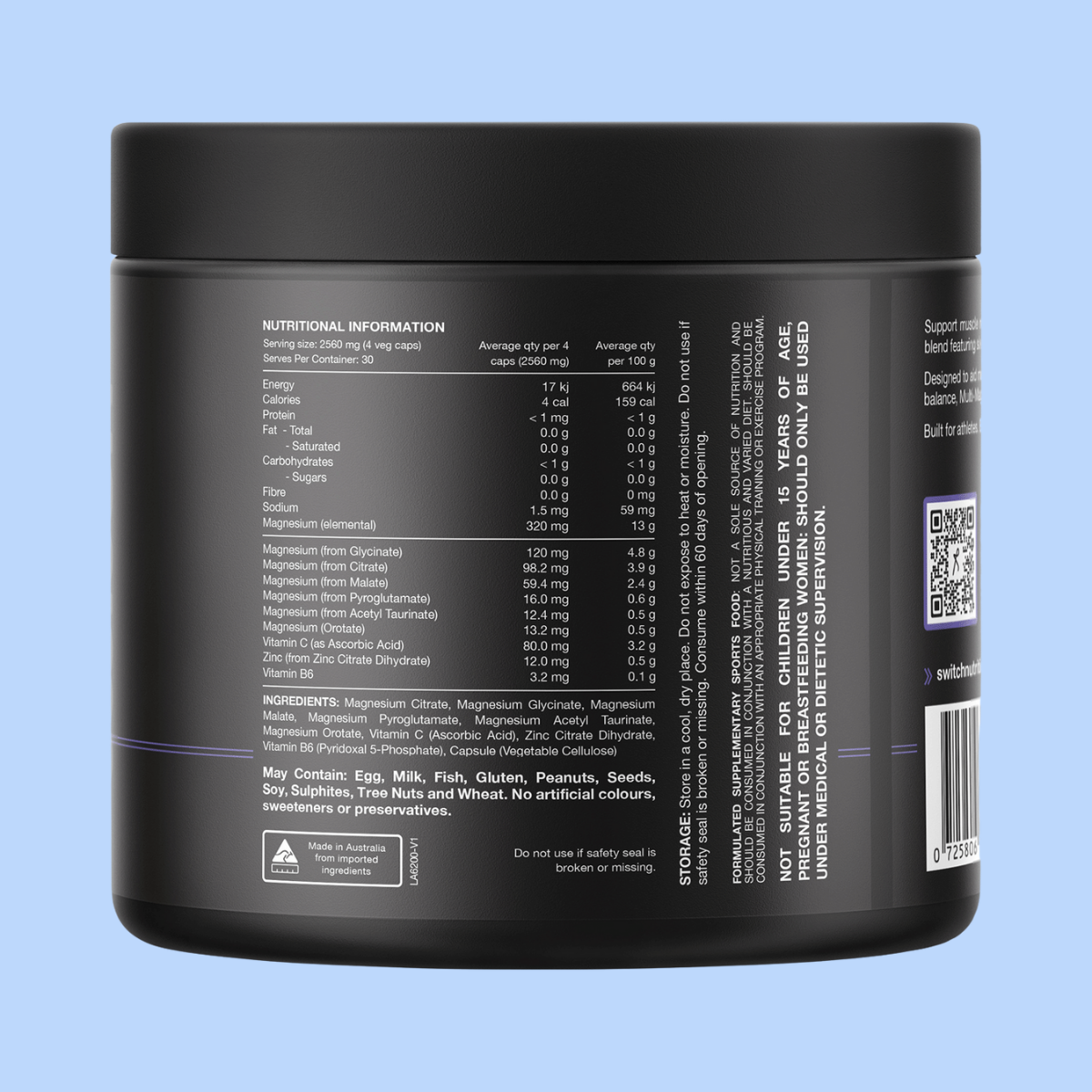 Switch Nutrition Perform Multi-Mag 120 Caps