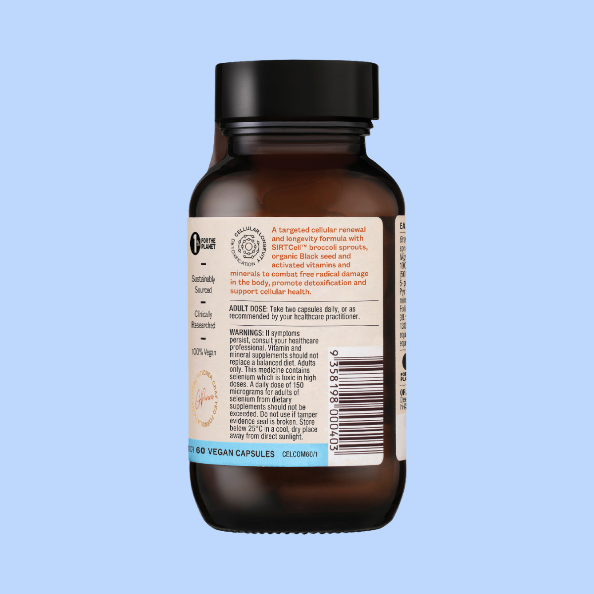 Ora Health Cellular Longevity Complex 60 Caps