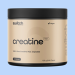 Switch Nutrition Creatine 100% Pure HCL 240 Caps